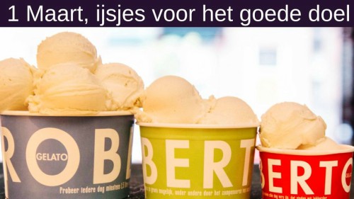 IJsjes eten voor het goede doel! @ Roberto Gelato | Utrecht | Utrecht | Nederland