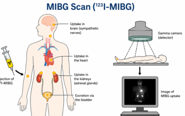 Can an MIBG detect cardiac autonomic dysfunction?