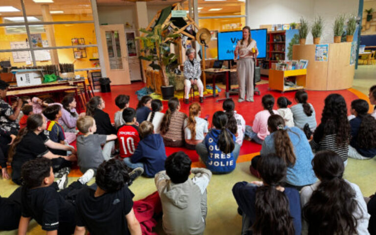 Arts in de klas. Vapen#jouwkeuze. Geweldig initiatief!